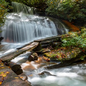 Upper Batson Falls in Connestee N.C.
