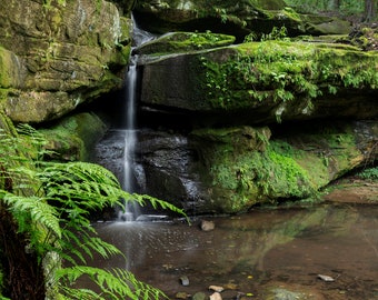 Affelder Falls after a morning rain