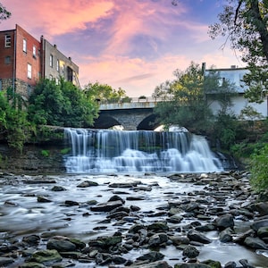 Chagrin Falls in the Early Morning