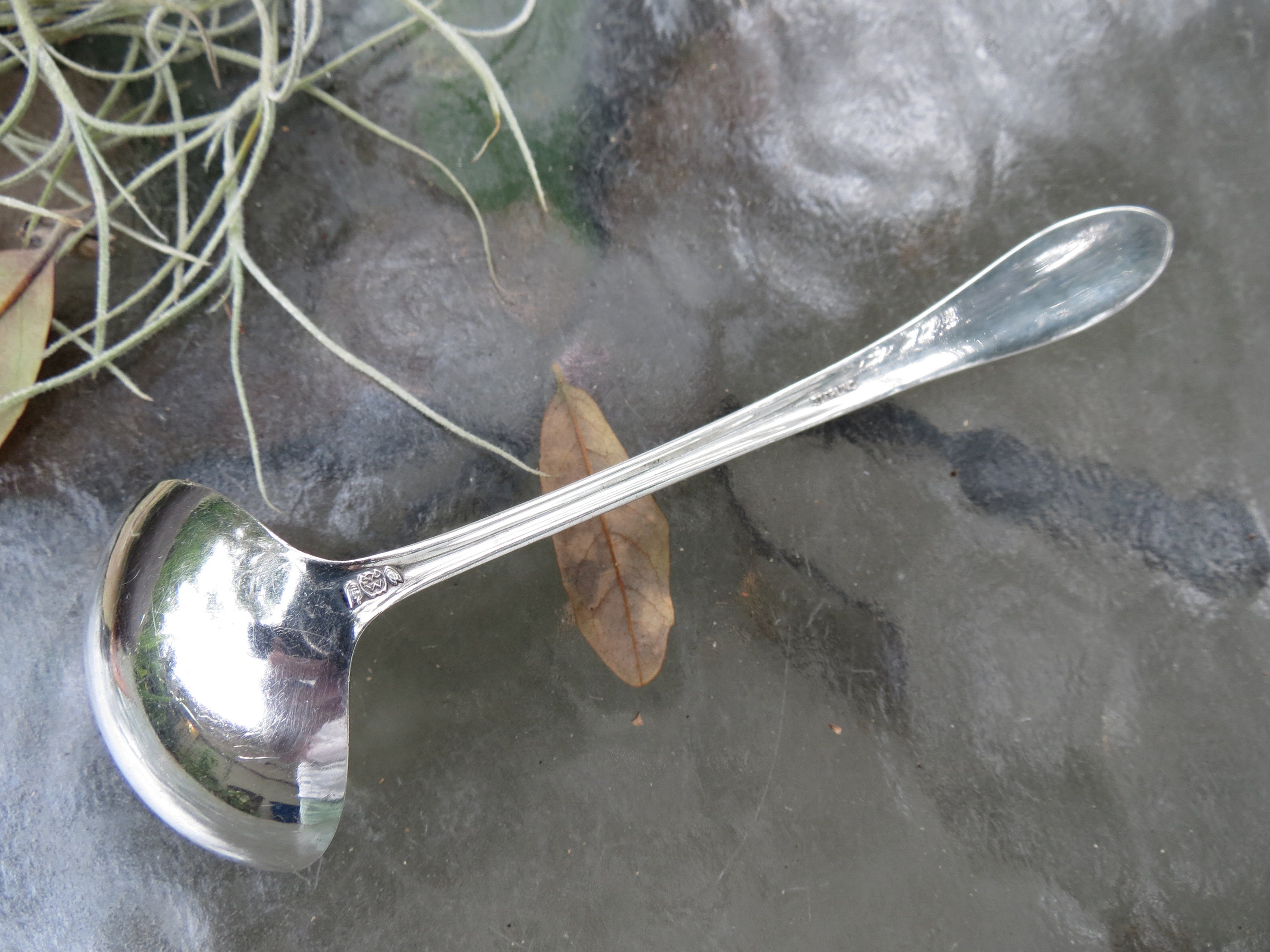 Sauce Ladles Set of Four Sterling Silver Ladles Small Serving Pieces