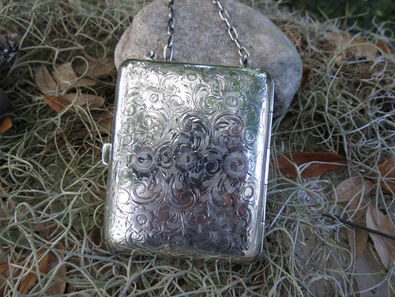 Nussbaum & Hunold Sterling Silver Compact/ Coin Purse | Salt River  Collectibles