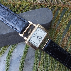 Gold Filled Elgin Wrist Watch - Beautiful Manual Wind Time Piece - Professionally Serviced - Wonderful Condition