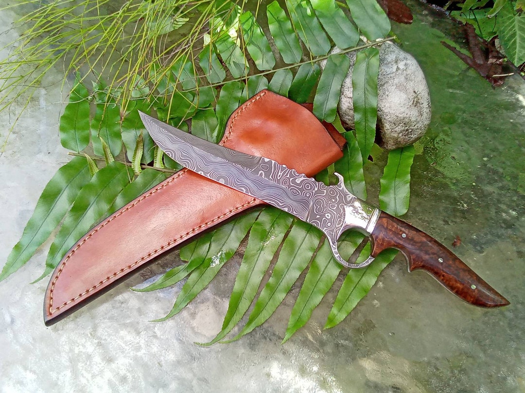 Custom Made Big Game Hunting Knife Gordon Romeis Knife Maker's Guild