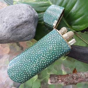 19th Century Sewing Etui Complete with All Original Implements - Fabulous Shagreen Case - Great Condition