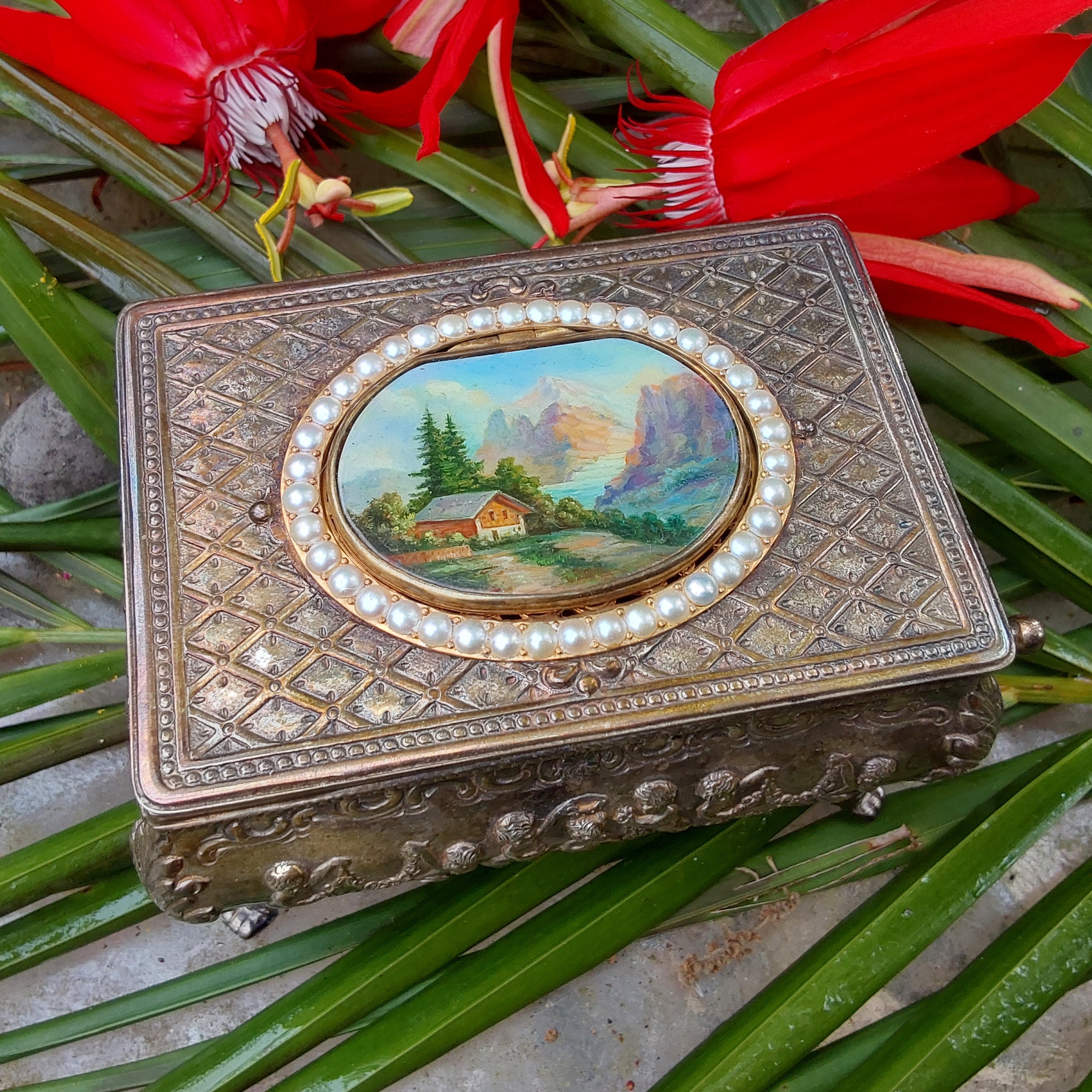 German Music Box Singing Bird - Etsy