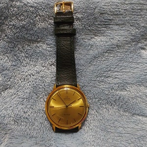 Gold Filled and Stainless Steel Omega De Ville Automatic Wrist Watch - Professionally Serviced - Great Working Condition - Beautiful