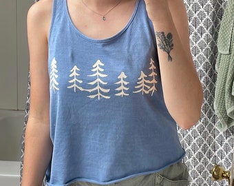 Pine Tree Beach Wash Garment Dyed Tank