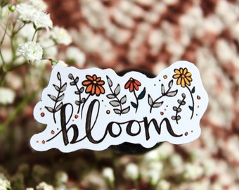 Bloom Sticker 3”