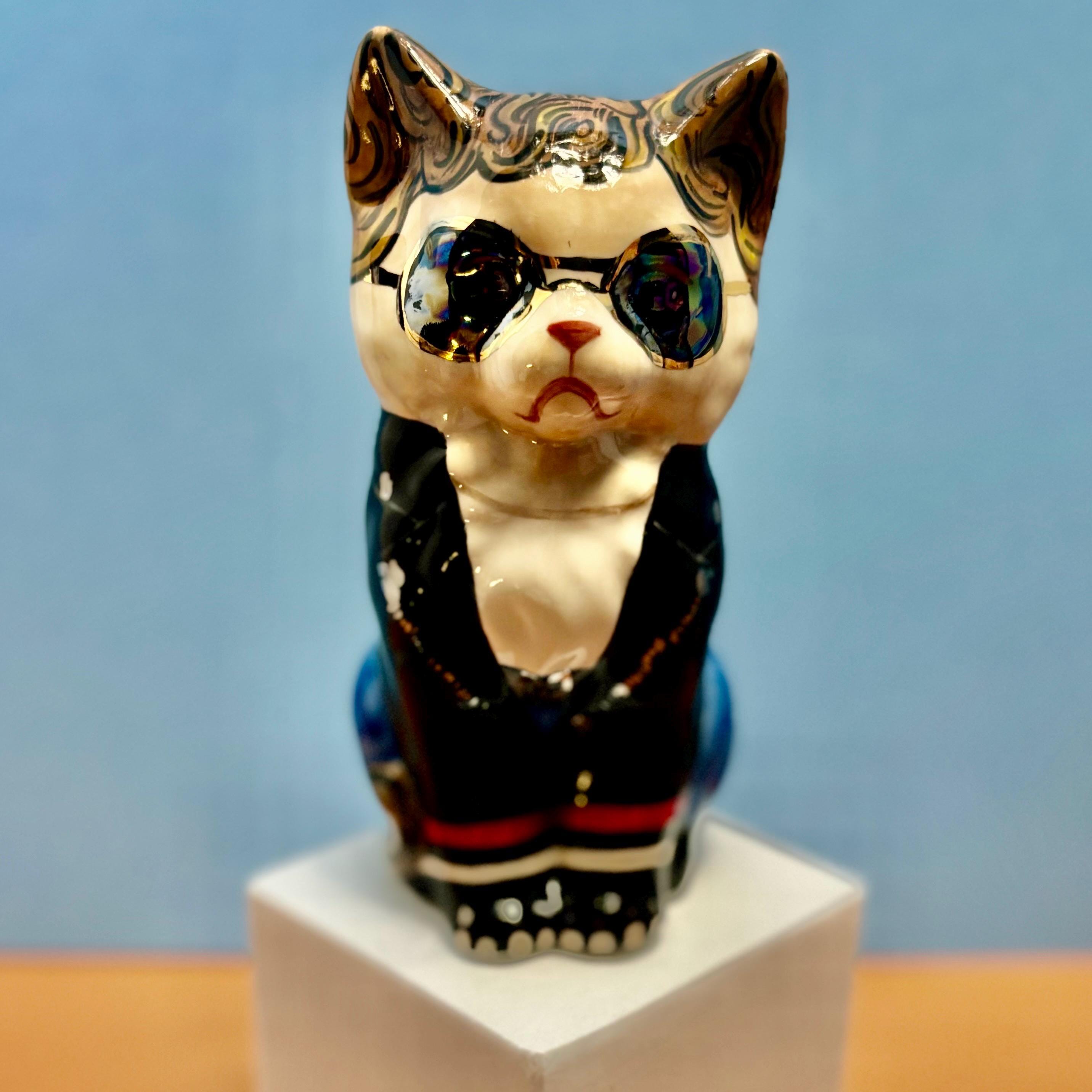 David Bowie Cat Toy - Etsy