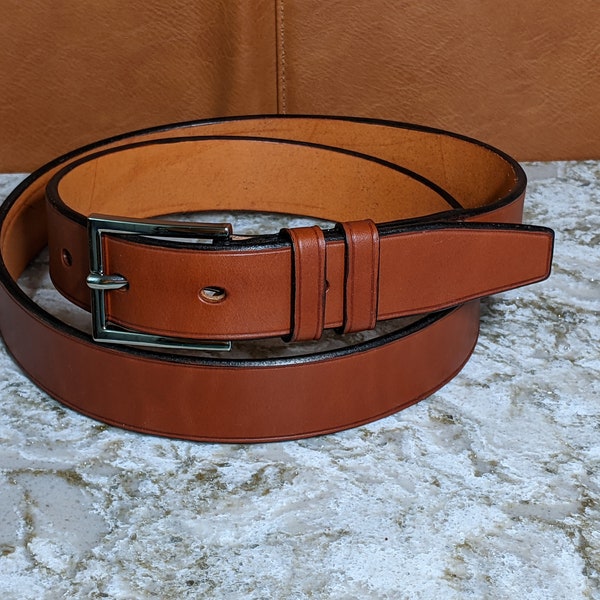 Bridle Leather Belt Etsy