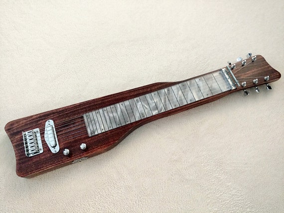 Lap Steel Guitar Electric Slide Guitar Folk Instrument Six String Guitar Bluegrass Country Music Guitar Hand Crafted Poplar Guitar