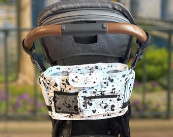Magical Mice Stroller Caddy: Universal Fit, Insulated Nylon