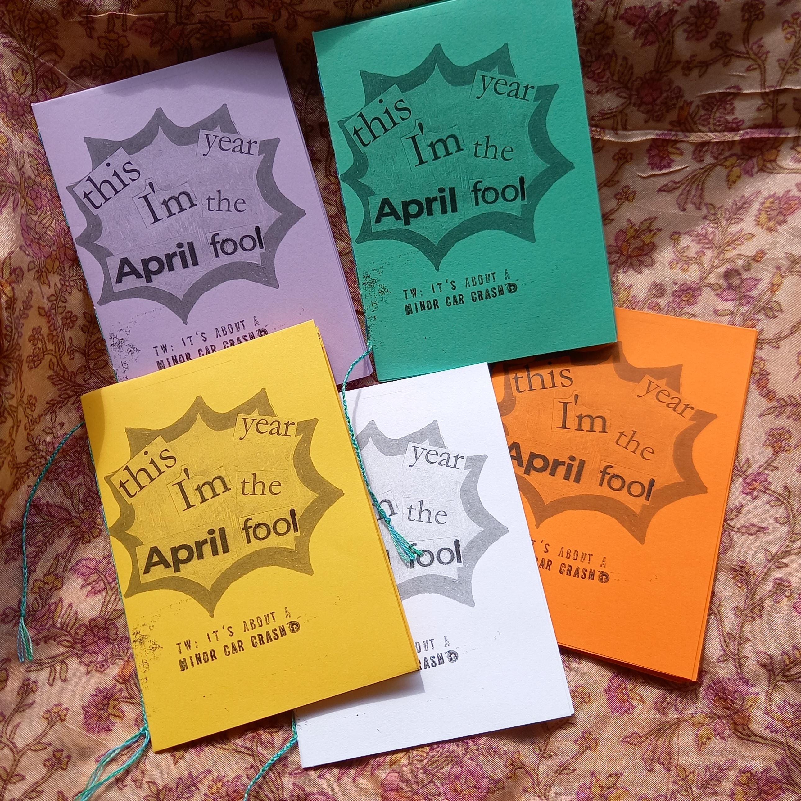 Perzine - "this year I'm the April fool"