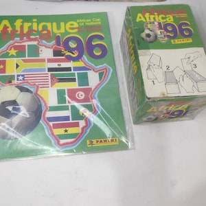 Africa Cup 1996 96 paninistickerdoos (de enige doos ter wereld) 100 pakjes
