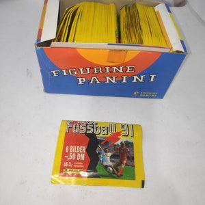 Panini - Fussball Bundesliga, 1991 very rare 100 p with special box