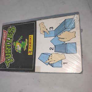 Teenage Mutant Hero Ninja Turtles 1990 panini sticker box 100 packs factory sealed