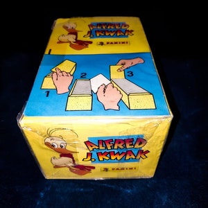 Alfred J Kwak panini sticker box 100 packs factory sealed