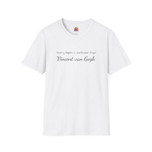 Unisex Softstyle T-Shirt - Vincent van Gogh 002