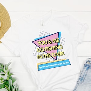 Fishing in the Dark .png Clipart file Country Song Sublimation DTG DTF Transfer Use That's so 90s pastel shirt image