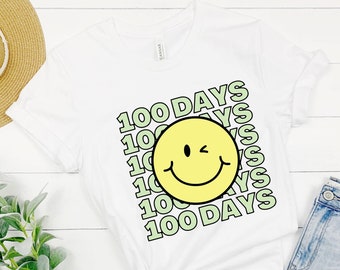 Green 100th day of school teacher svg, png, and dxf cut sublimation cricut clipart files 100 days of school girl boy student