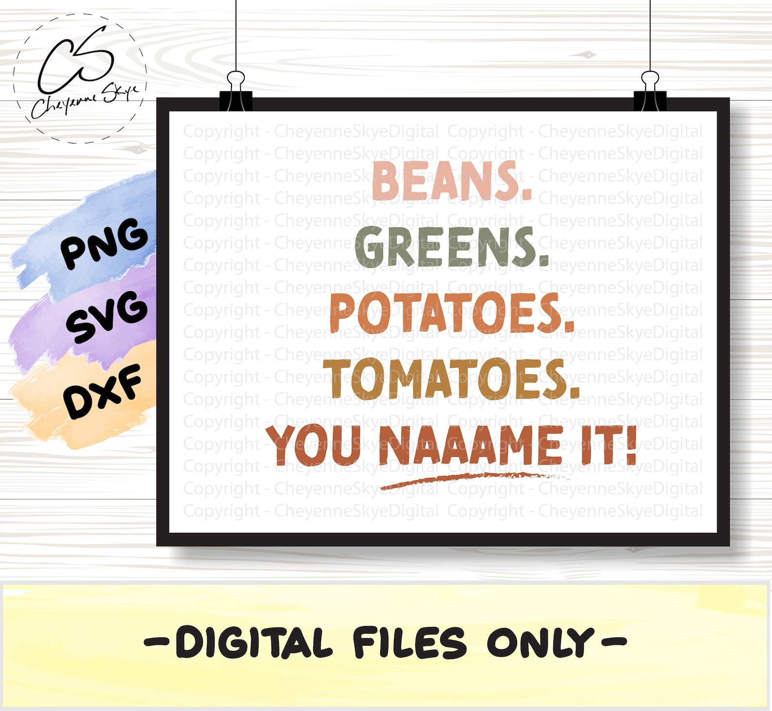 Beans Greens Potatoes Tomatoes You Name It .svg .png and Etsy