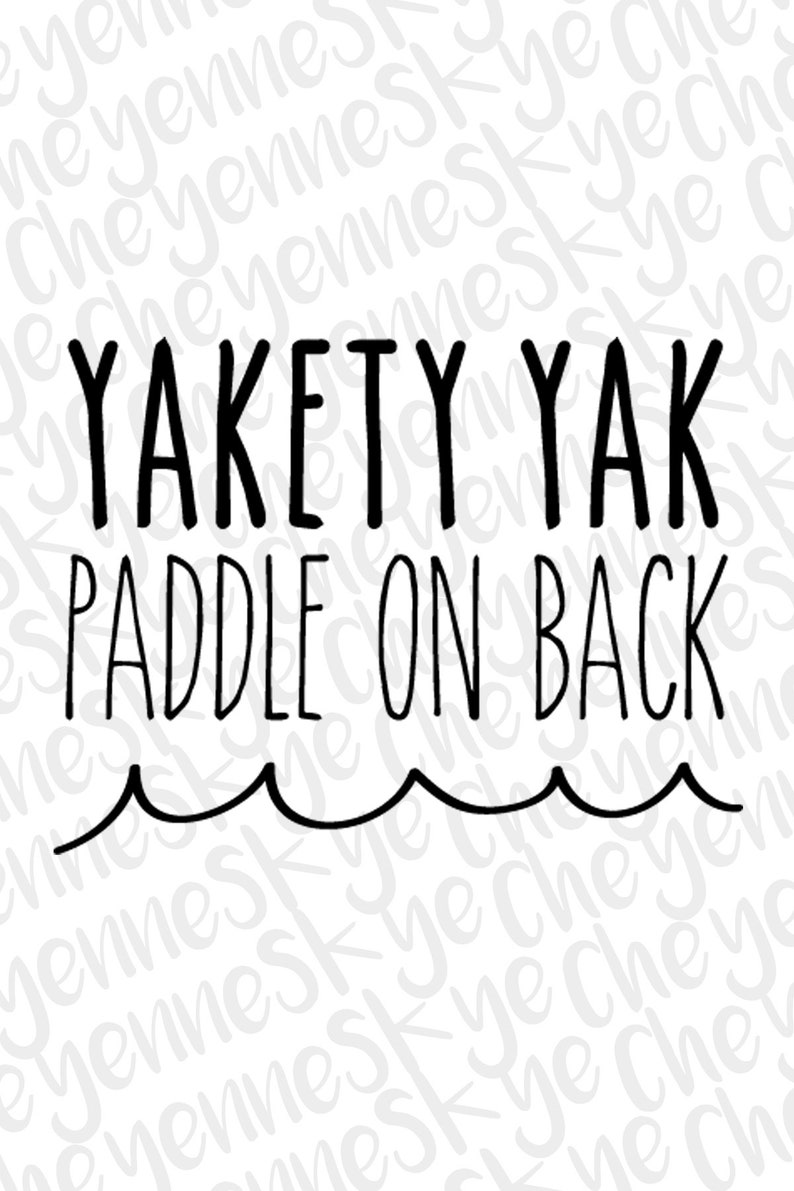 Kayak .svg .png and .dxf cut and/or clipart files | Etsy