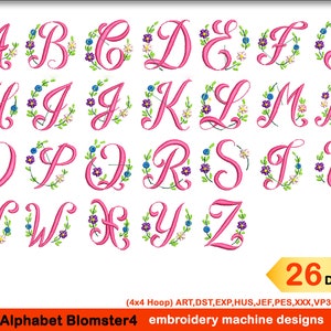 Amazon.fr - Alphabet brodé mille fleurs - Gagnebin, Isabelle
