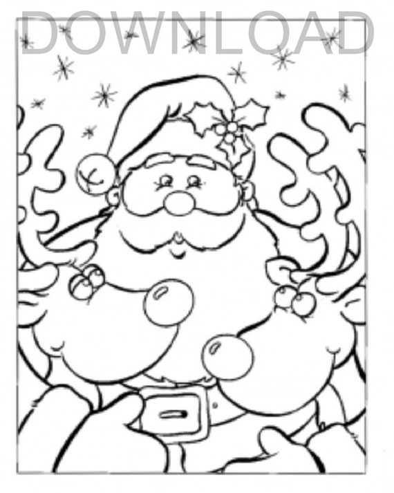 Christmas Coloring Book for Kids Ages 4-8: With Santa Claus, Deers,  Christmas trees and gifts Coloring Pages for Toddlers a book by Sophia Caleb