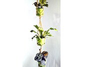 Delectable Garden 3 Tier Vintage Inspired Macrame Plant Hanger