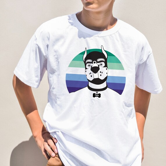 Pup Play Hood Tshirt Gay Men Pride Pup Hood T Shirt Gay Pup Play Mask Shirt Puppy Pride T Shirt Gay Petplay Gift Apparel T Shirt Etsy