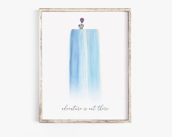 Adventure Is Out There | Up Disney Pixar Movie | Home Decor | Art