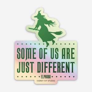 Sommigen van ons zijn gewoon anders | Vinylsticker: