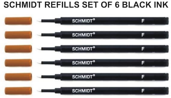 Black x 1 Schmidt 888F Pen Refil
