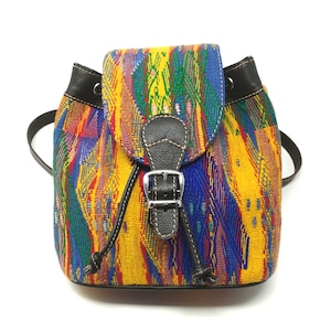 backpack, flower backpack, purple backpack, leather backpack, unique style backpack, sturdy backpack, perfect gift woman, original backpack