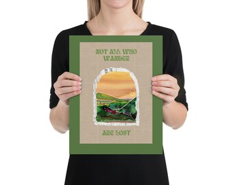 Poster Non tutti coloro che vagano sono perduti