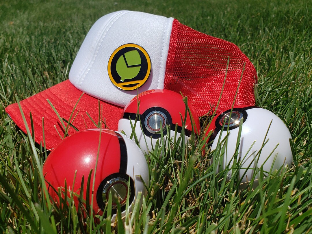 Pokémon Trainer Red Hat Cosplay Pin Etsy