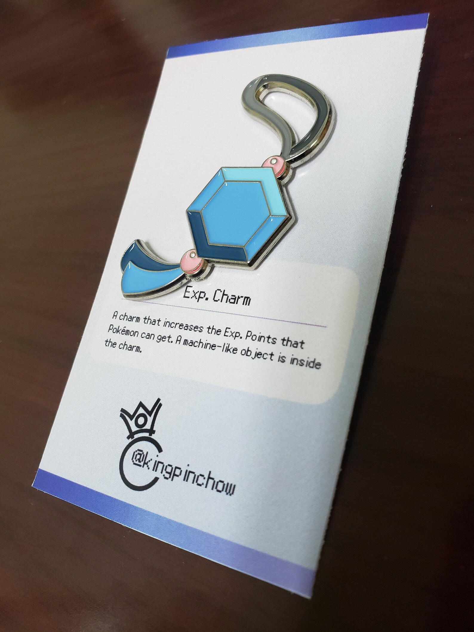 Pokemon Exp. Charm Pin Etsy Canada