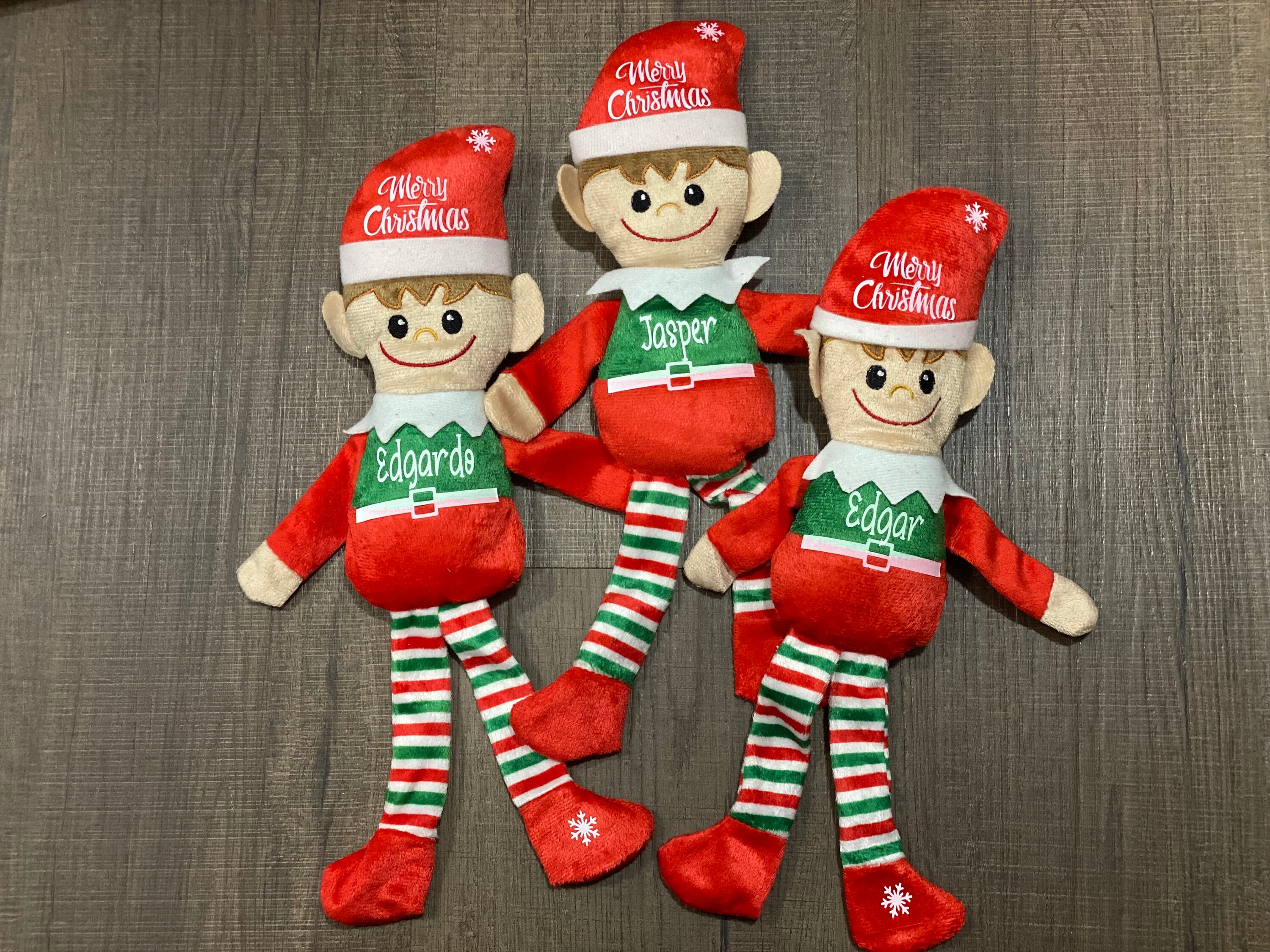 Personalized Christmas Custom Elf Plush Personalized Elf - Etsy