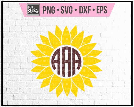 Download Free Sunflower Svg Sunflower Cut File Svg Files Flower Svg Etsy SVG Cut Files