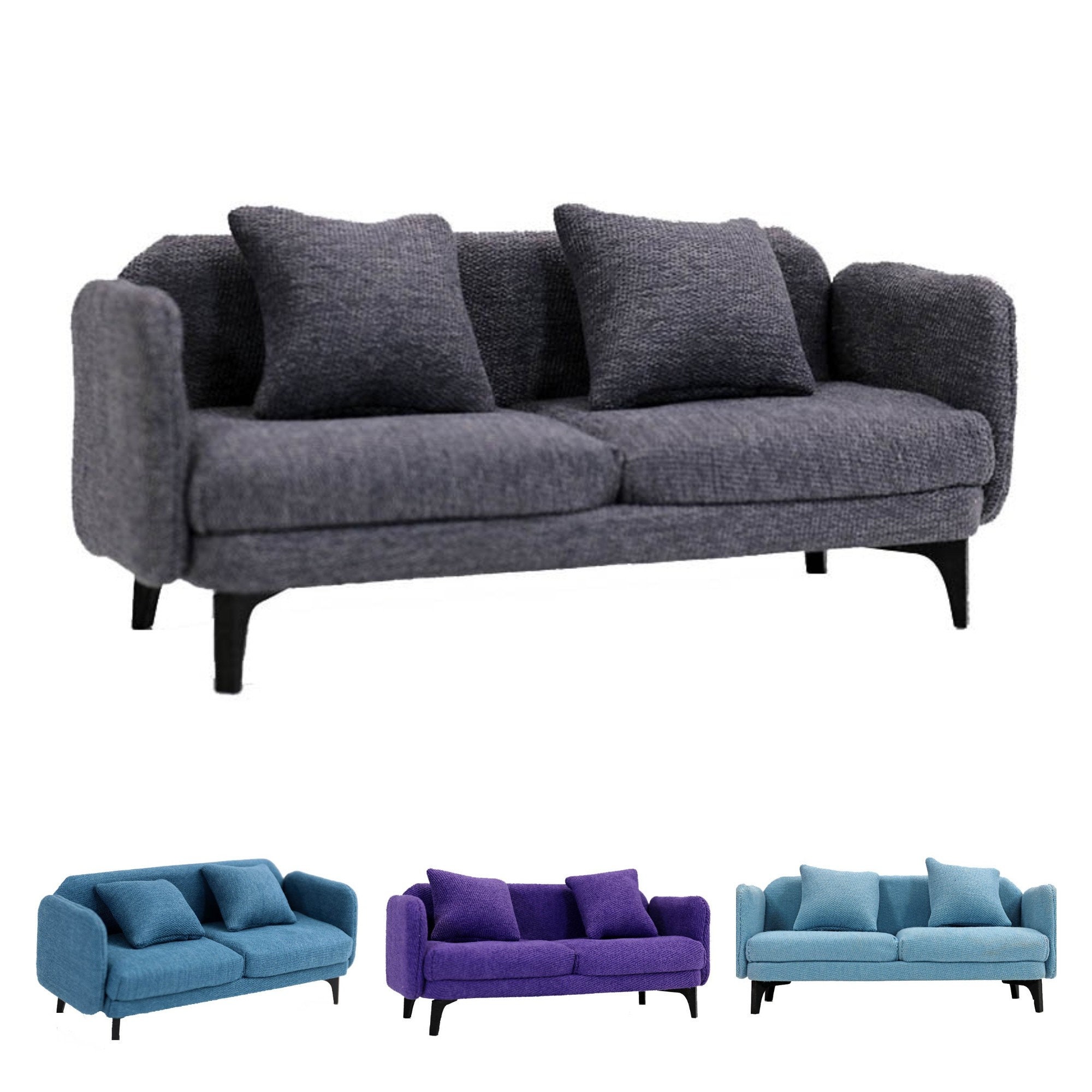 Dolls House Furniture Details about 1/12 Scale Miniature Dollhouse Love Seat Sofa Armchair Dolls House Furniture Details about 1/12 Scale Miniature Dollhouse Love Seat Sofa Armchair