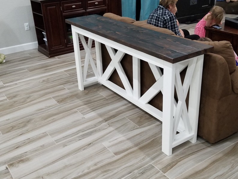 Farm House Sofa / Bar Top Table Etsy