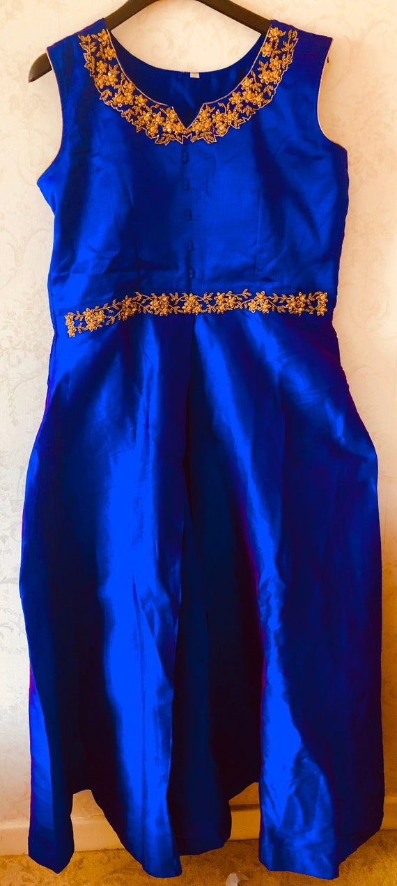 plain silk dress