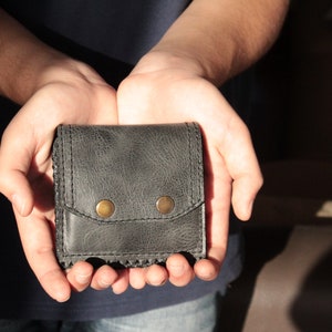 carteira de couro, carteira de bolso de identificação, carteira minimalista, carteira de couro fina, carteira masculina