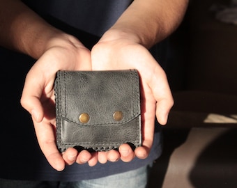 leather wallet,ID Pocket wallet,Minimalist Wallet,Slim leather wallet,Men's Wallet