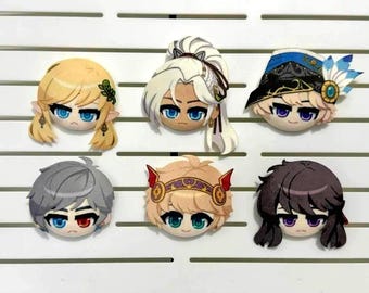 MapleStory Heroes of Maple Plush Buttons