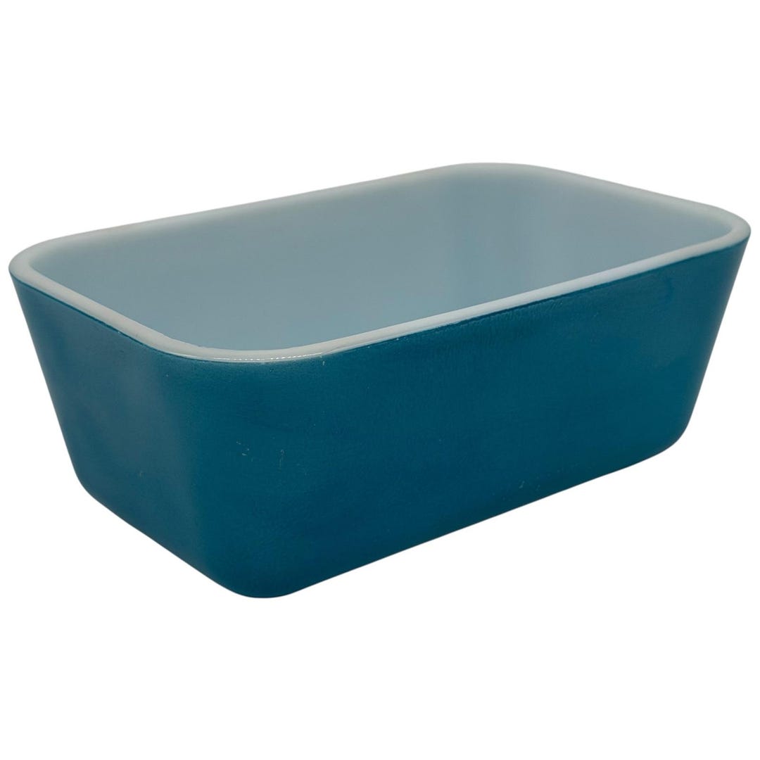 Pyrex 15 Turquoise Teal Aqua Blue Loaf Pan Dish Ovenware - Etsy