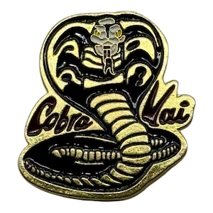 Cobra Kai Logo The Karate Kid Movie Lapel Enamel Pin