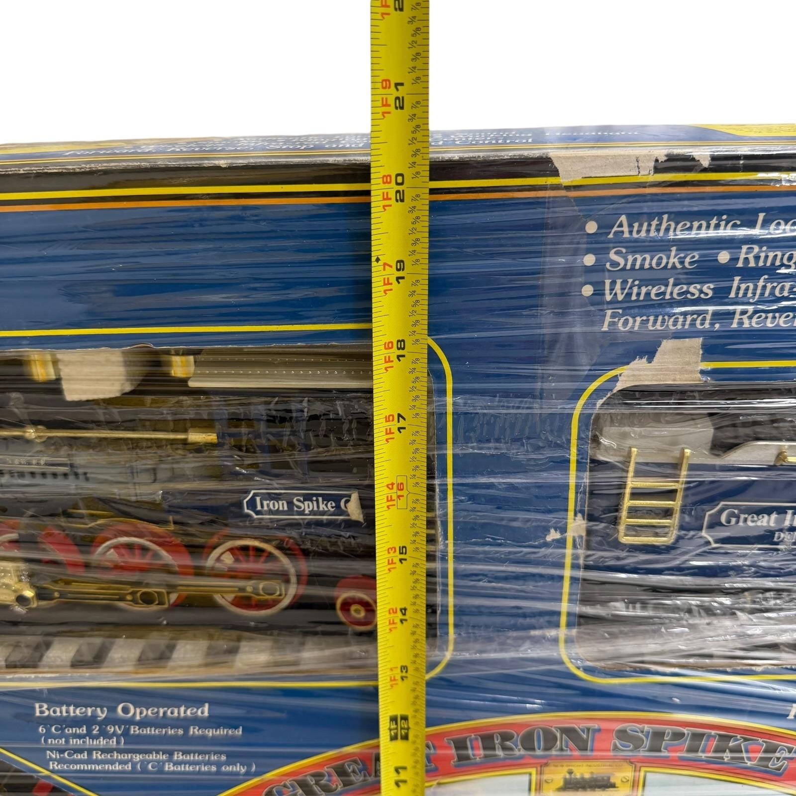 New Bright Great Iron Spike Express Train Set 3172 Wireless Remote ...