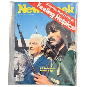 Newsweek Magazine February 26 1979 America&#39;s World of Woes U.S. in Iran