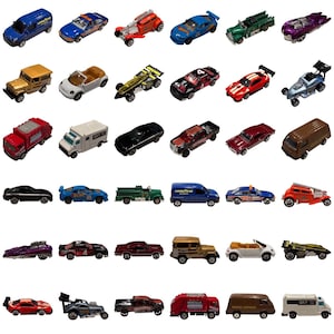 18 Loose Diecast Cars – Hot Wheels & Matchbox Collection Vintage to Modern